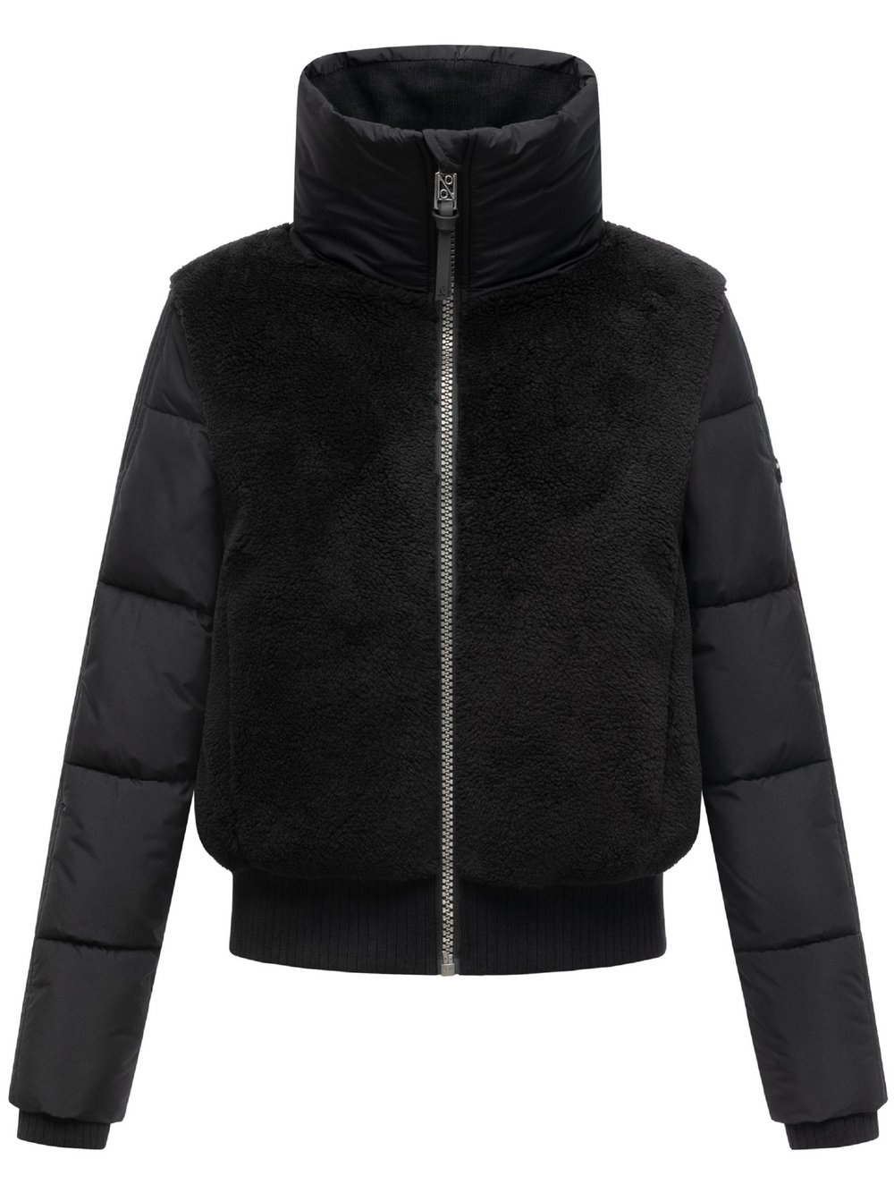 Thumbnail - Navahoo Fleecejacke Damen schwarz, M