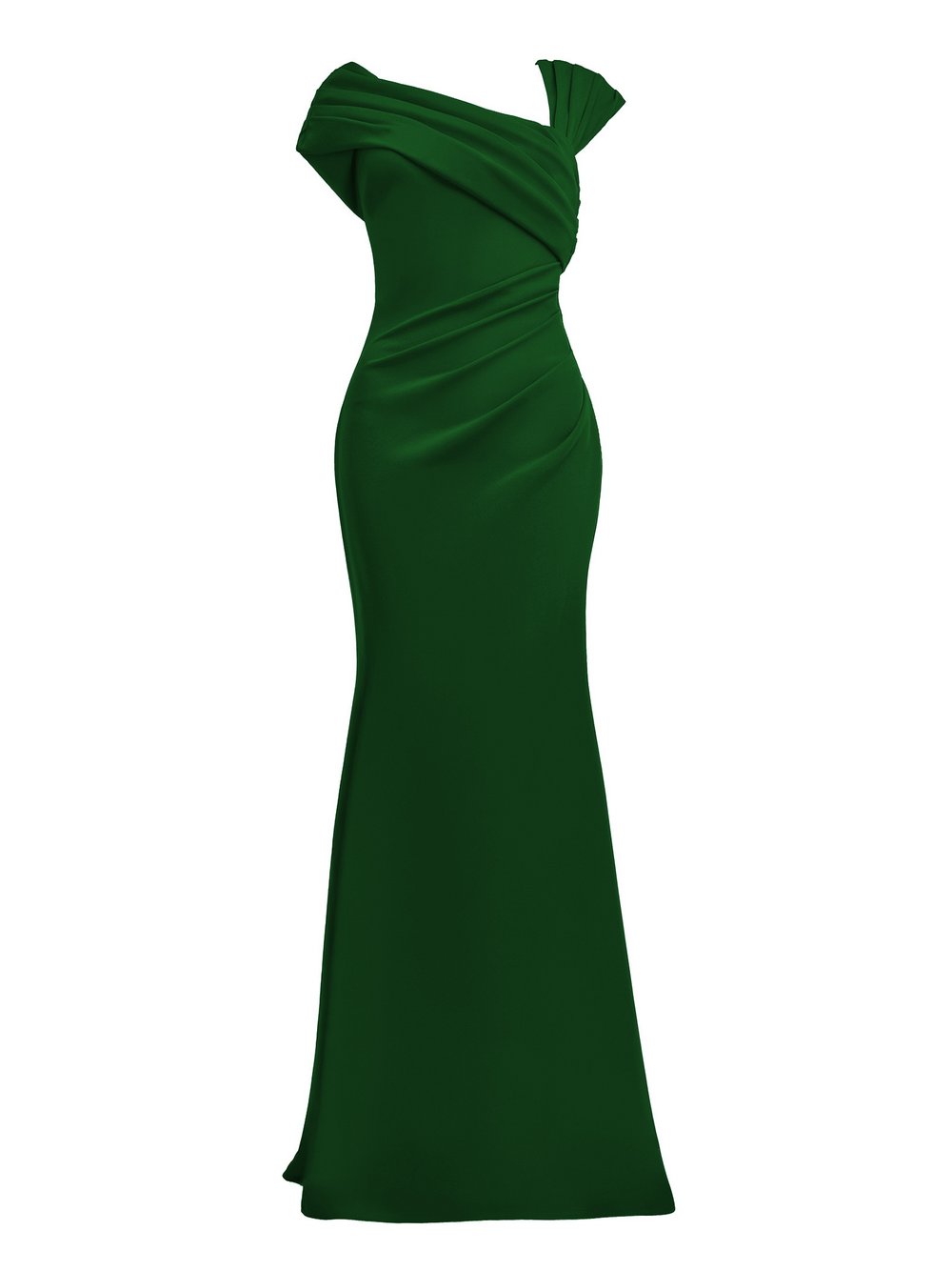 Goddiva Maxi Kleid Damen grün, 40