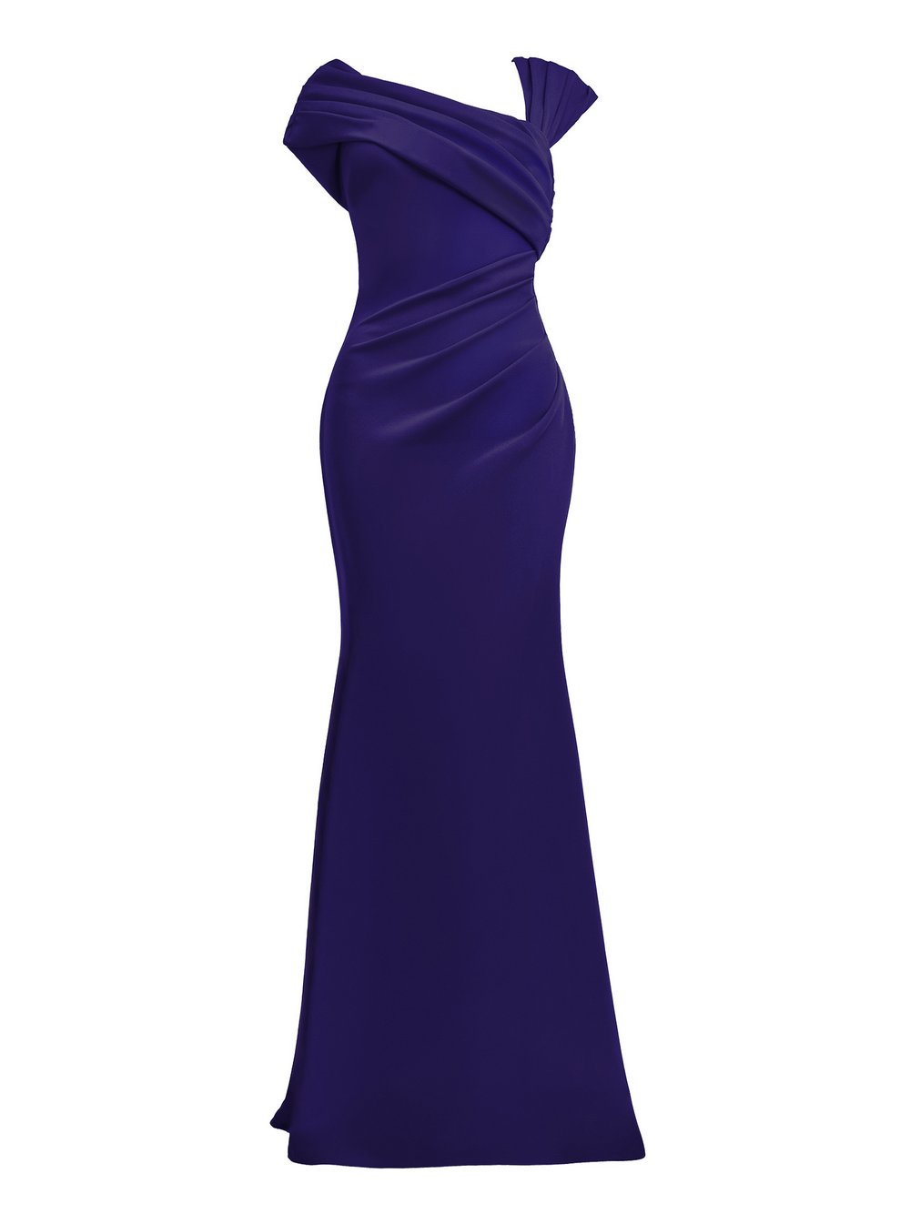 Thumbnail - Goddiva Maxi Kleid Damen blau, 46