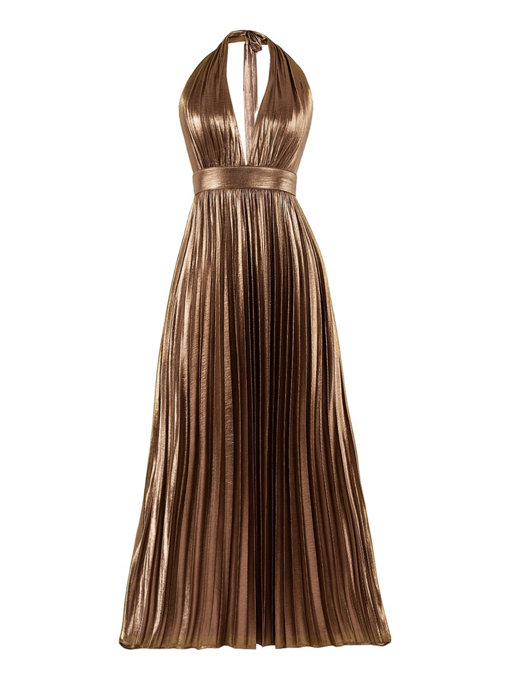 Goddiva Maxi Kleid Damen braun, 42