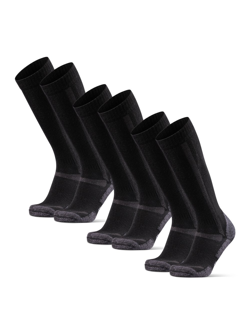 DANISH ENDURANCE Socken Damen Wolle schwarz, 35-38