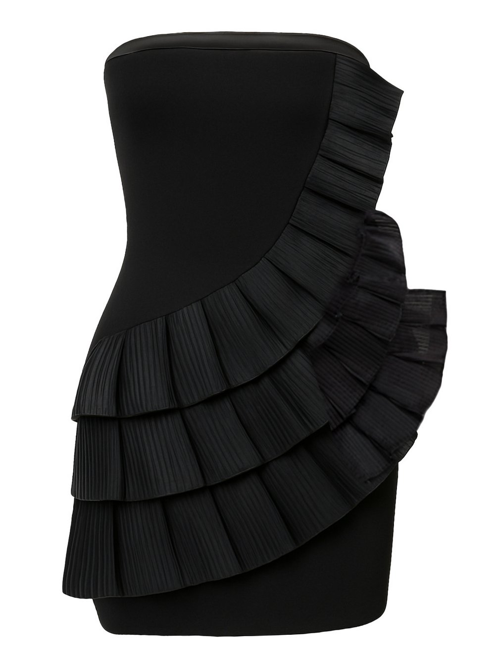 Goddiva Mini-Kleid Damen schwarz, 40