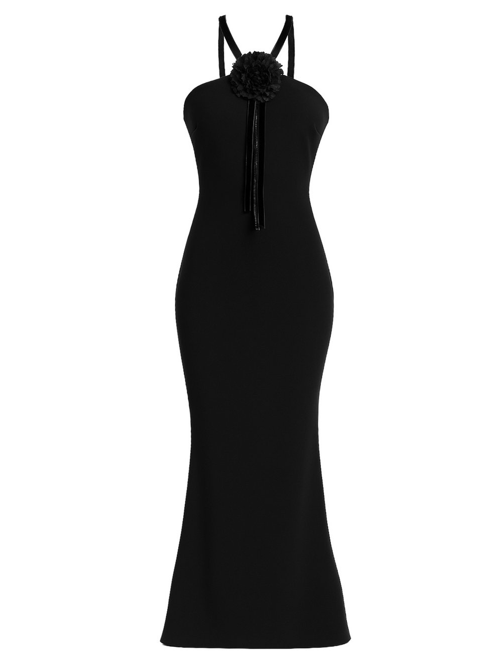 Thumbnail - Goddiva Maxi-Kleid Damen schwarz, 44