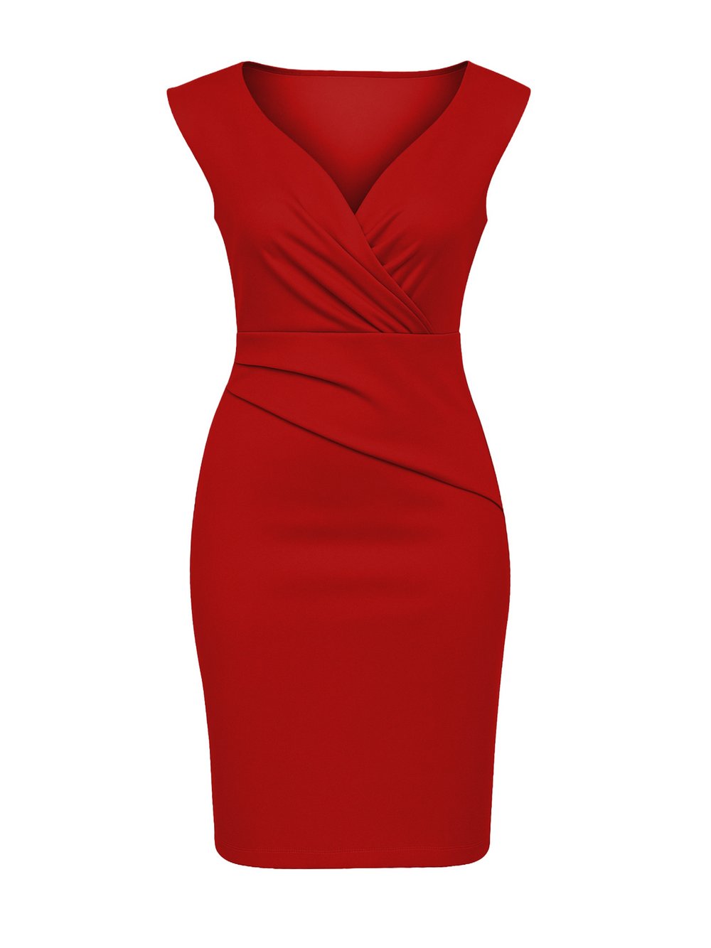 Goddiva Midikleid Damen rot, 36