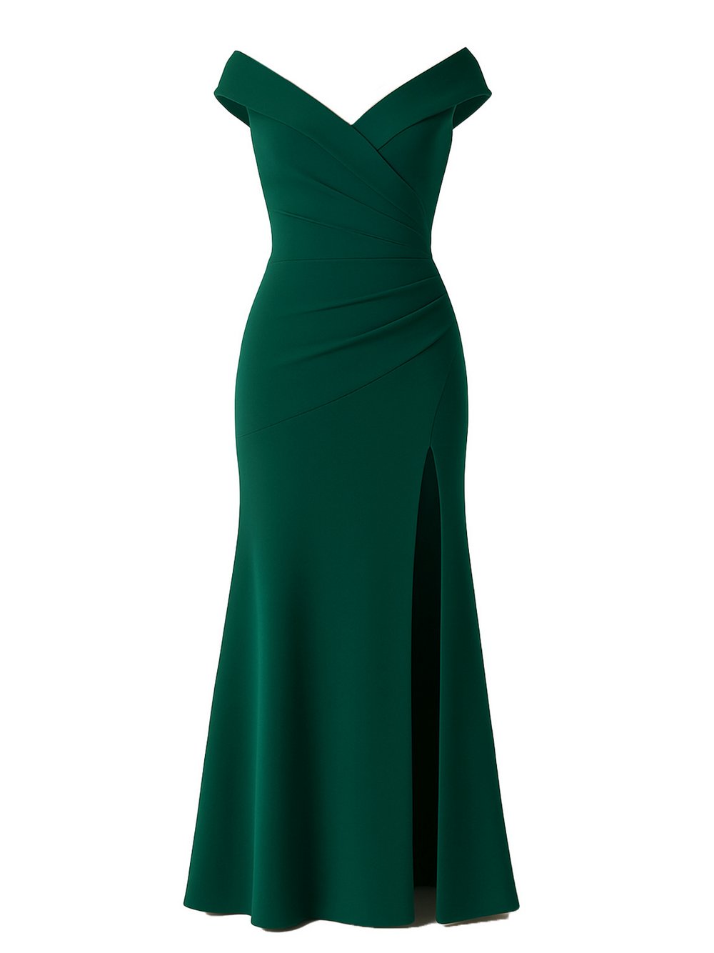 Thumbnail - Goddiva Maxi Kleid Damen grün, 46