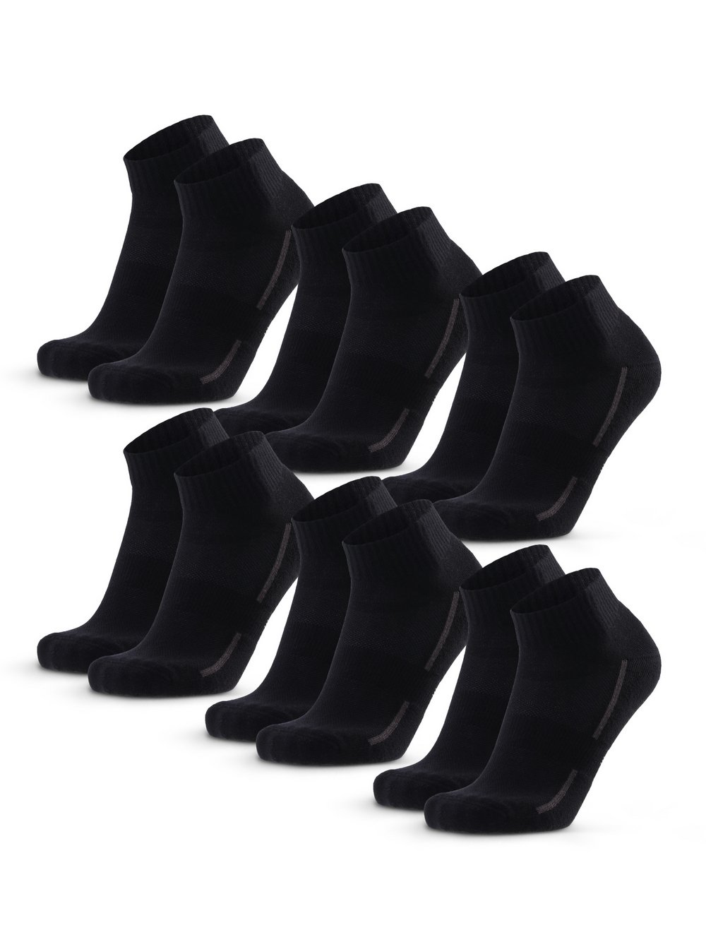 DANISH ENDURANCE Socken Damen Baumwolle schwarz, ONE SIZE