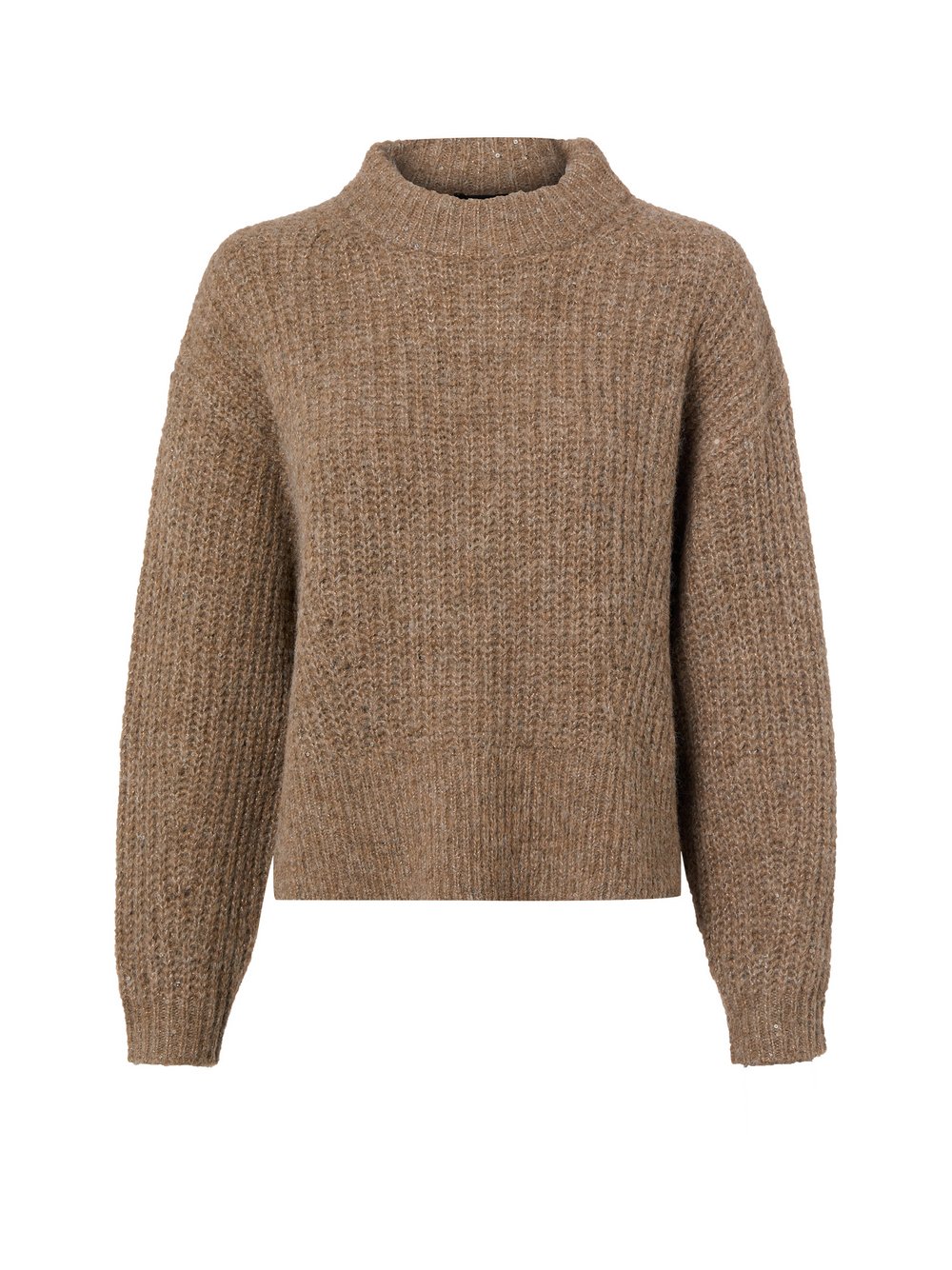 Opus Strickpullover mit Wollanteil Damen Polyamid braun meliert, 40