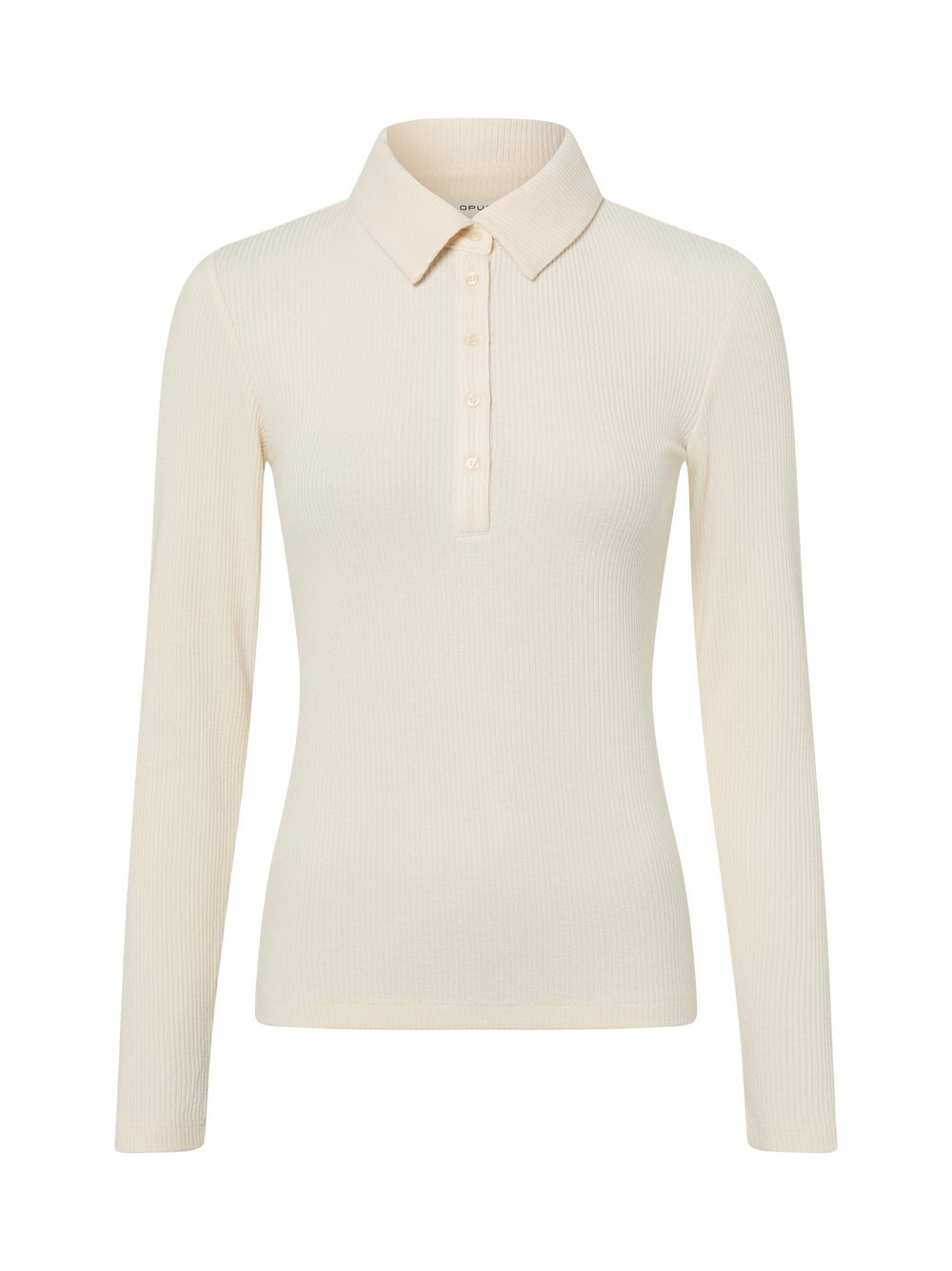 Opus Langarmshirt Damen Viskose beige, 36