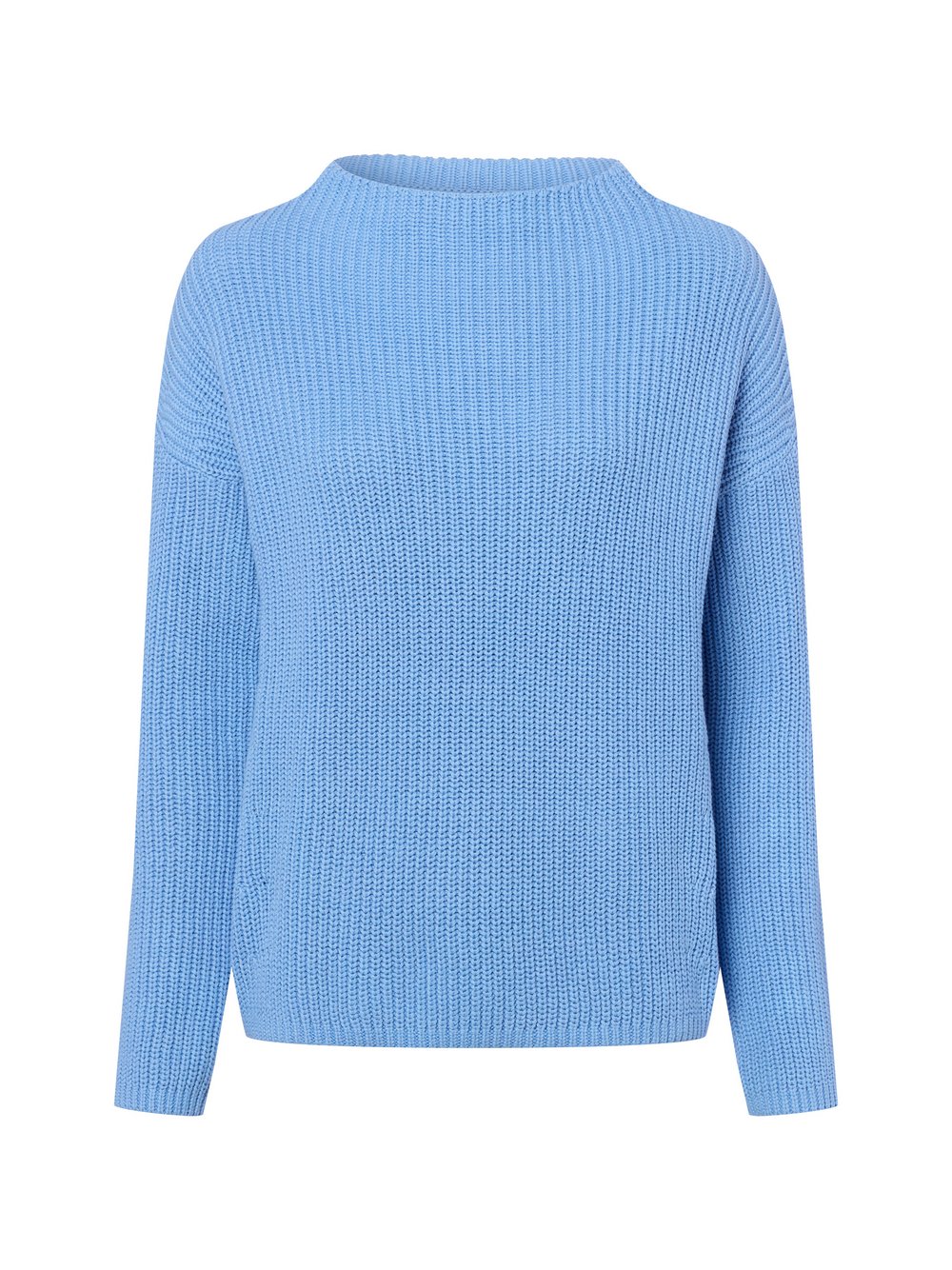Thumbnail - Opus Strickpullover Damen Baumwolle blau, 38