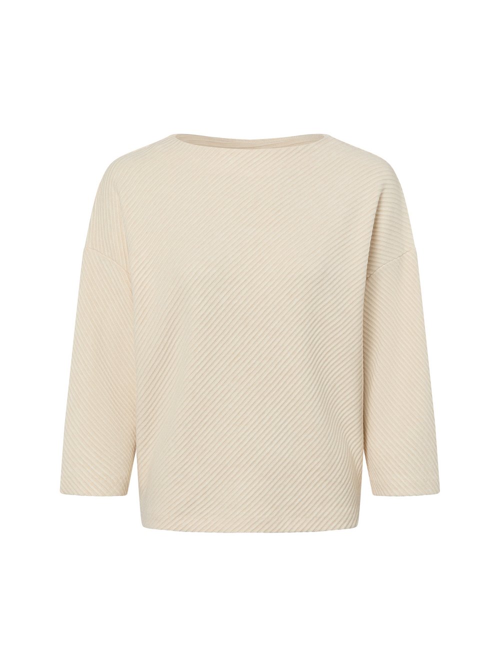 Someday Strickpullover Damen beige strukturiert, 40