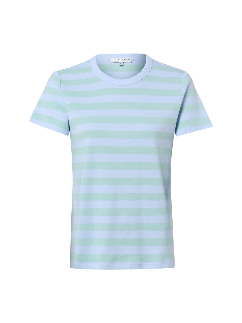 Marie Lund T-Shirt Damen Baumwolle mehrfarbig gestreift, S