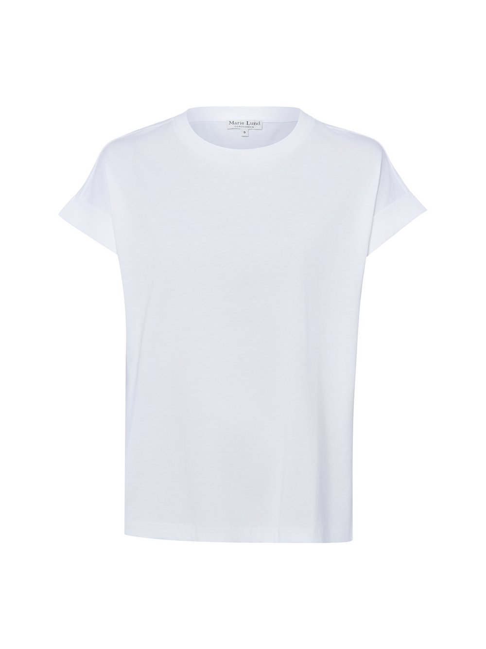 Marie Lund T-Shirt Damen Baumwolle (100%) weiß, M