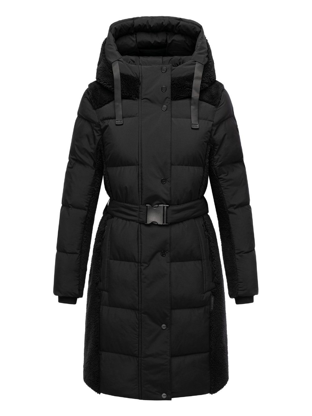Navahoo Wintermantel Damen schwarz, XL