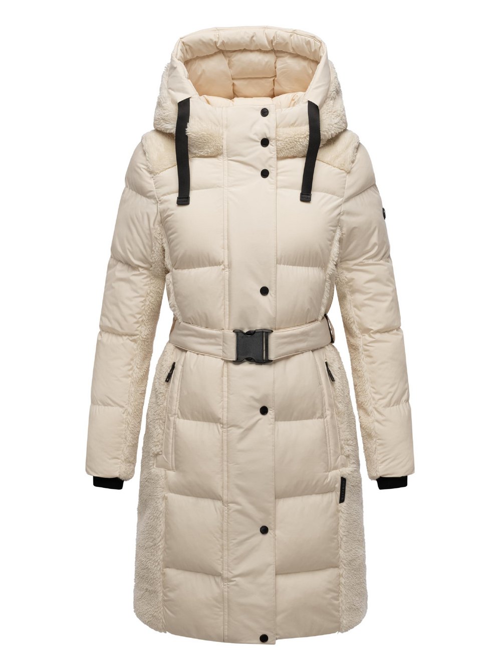 Thumbnail - Navahoo Wintermantel Damen beige, L