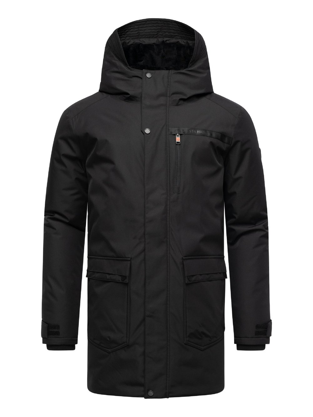 Thumbnail - STONE HARBOUR Wintermantel Herren schwarz, M