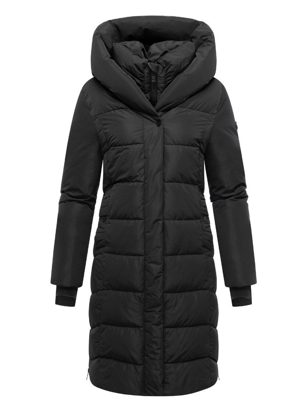 Thumbnail - Navahoo Steppmantel Damen schwarz, 4XL