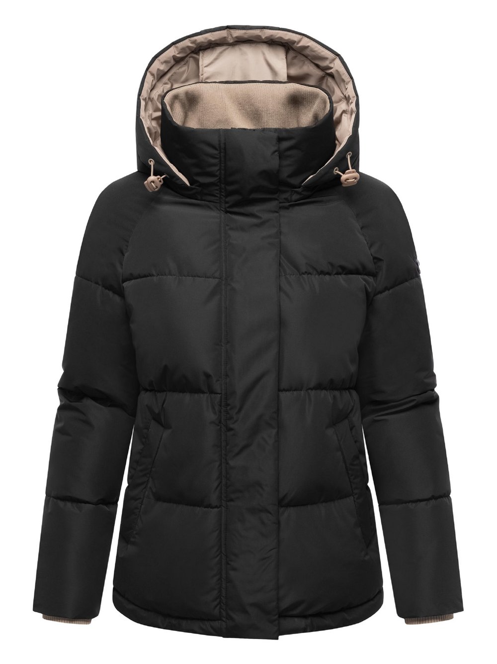 Thumbnail - Marikoo Steppjacke Damen schwarz, L
