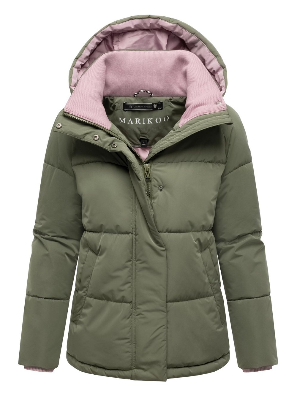 Thumbnail - Marikoo Steppjacke Damen grün, XL