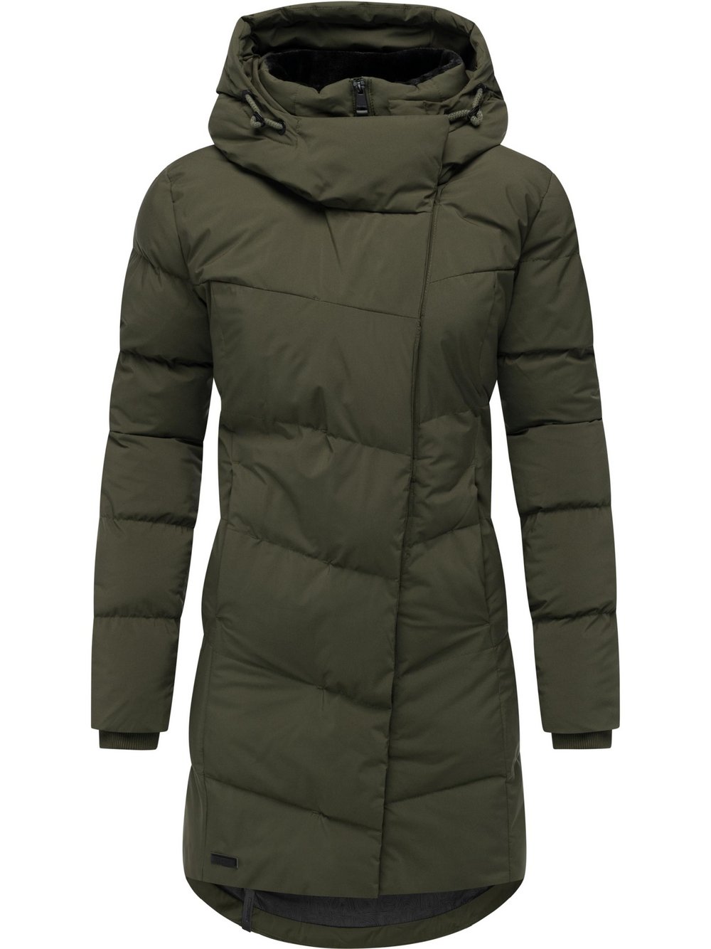 Thumbnail - Ragwear Wintermantel Damen grün, L
