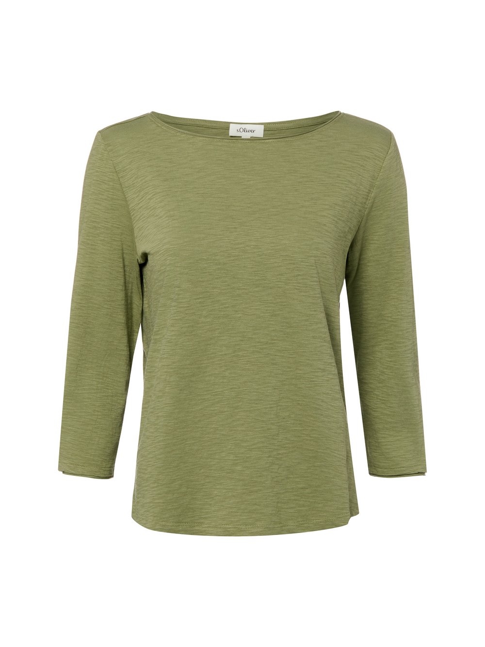 s.Oliver Langarmshirt Damen Baumwolle (100%) grün, 46