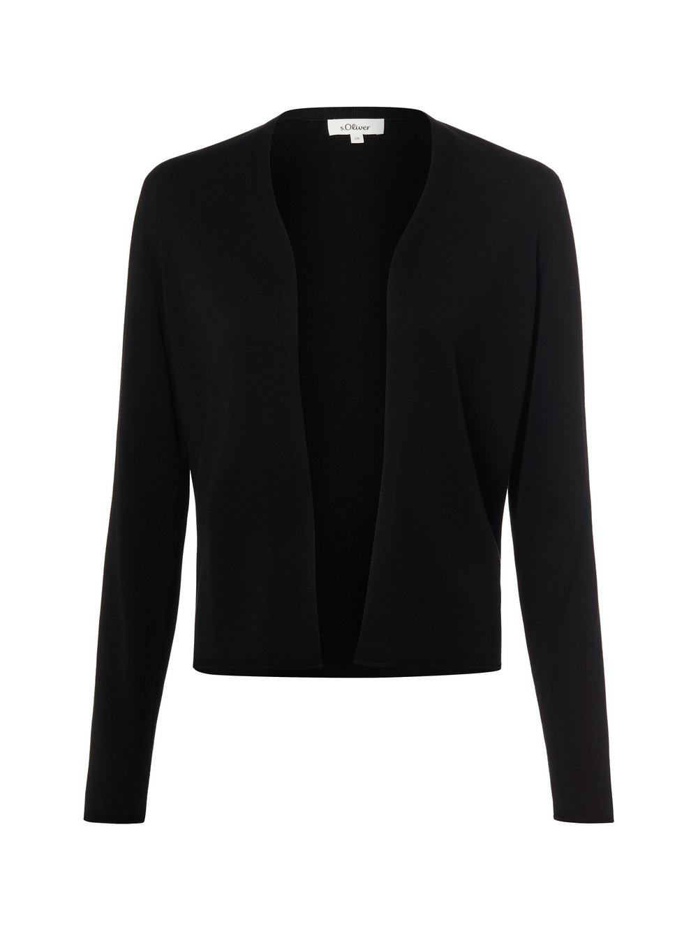 s.Oliver Strickjacke Damen Baumwolle schwarz, 42