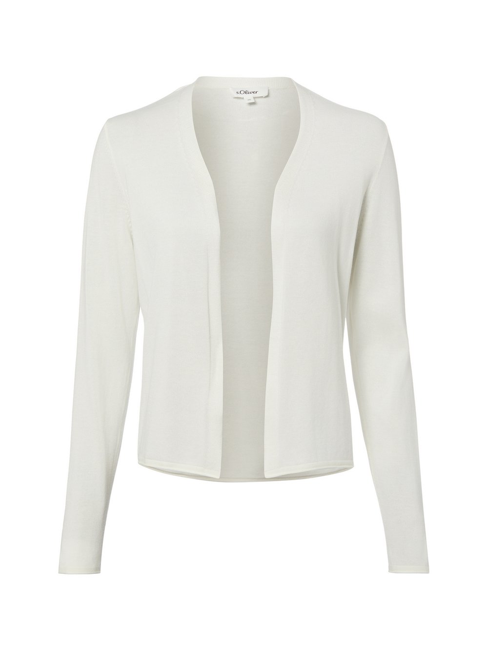 s.Oliver Strickjacke Damen Baumwolle weiß, 34