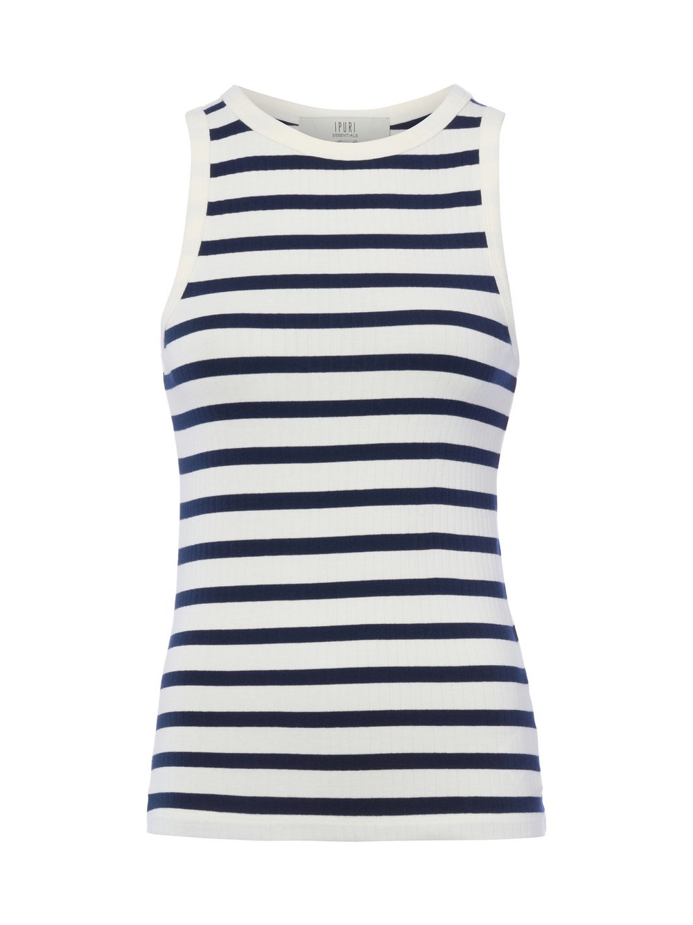 IPURI Tanktop Damen Baumwolle mehrfarbig gestreift, S