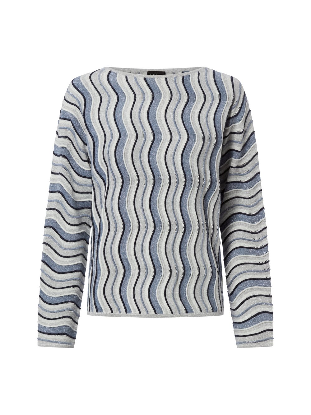 Thumbnail - s.Oliver BLACK LABEL Pullover Damen Baumwolle mehrfarbig gemustert, 44