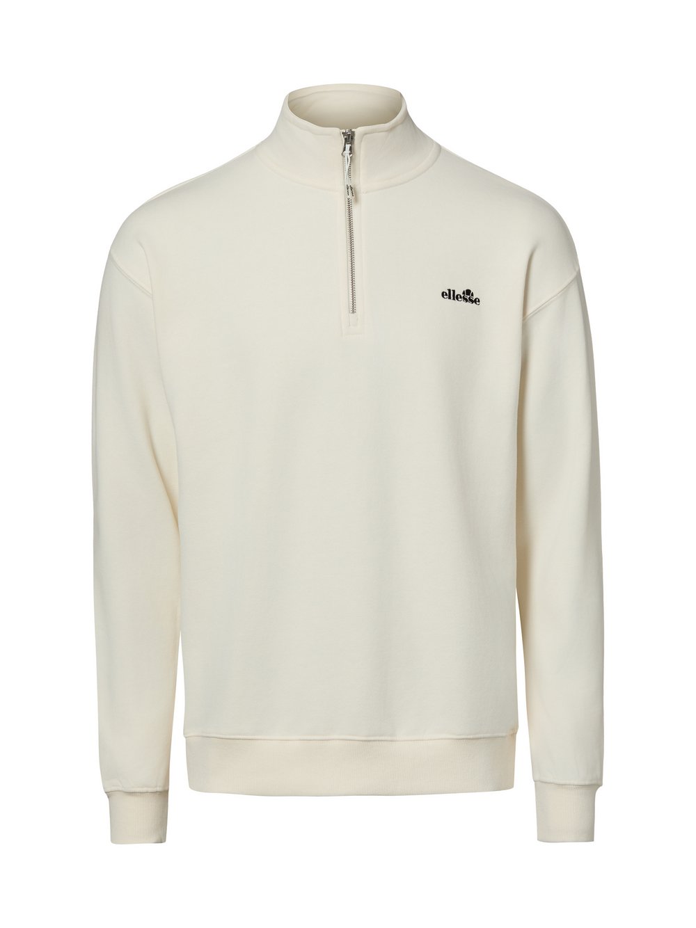 VAN GRAAF Ellesse Herren Beige Sweatshirt Baumwolle Extra Groß
