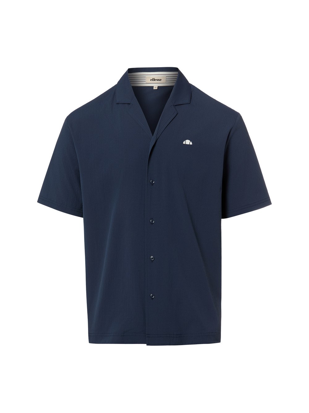 ellesse Kurzarmhemd Herren Modern Fit blau, M