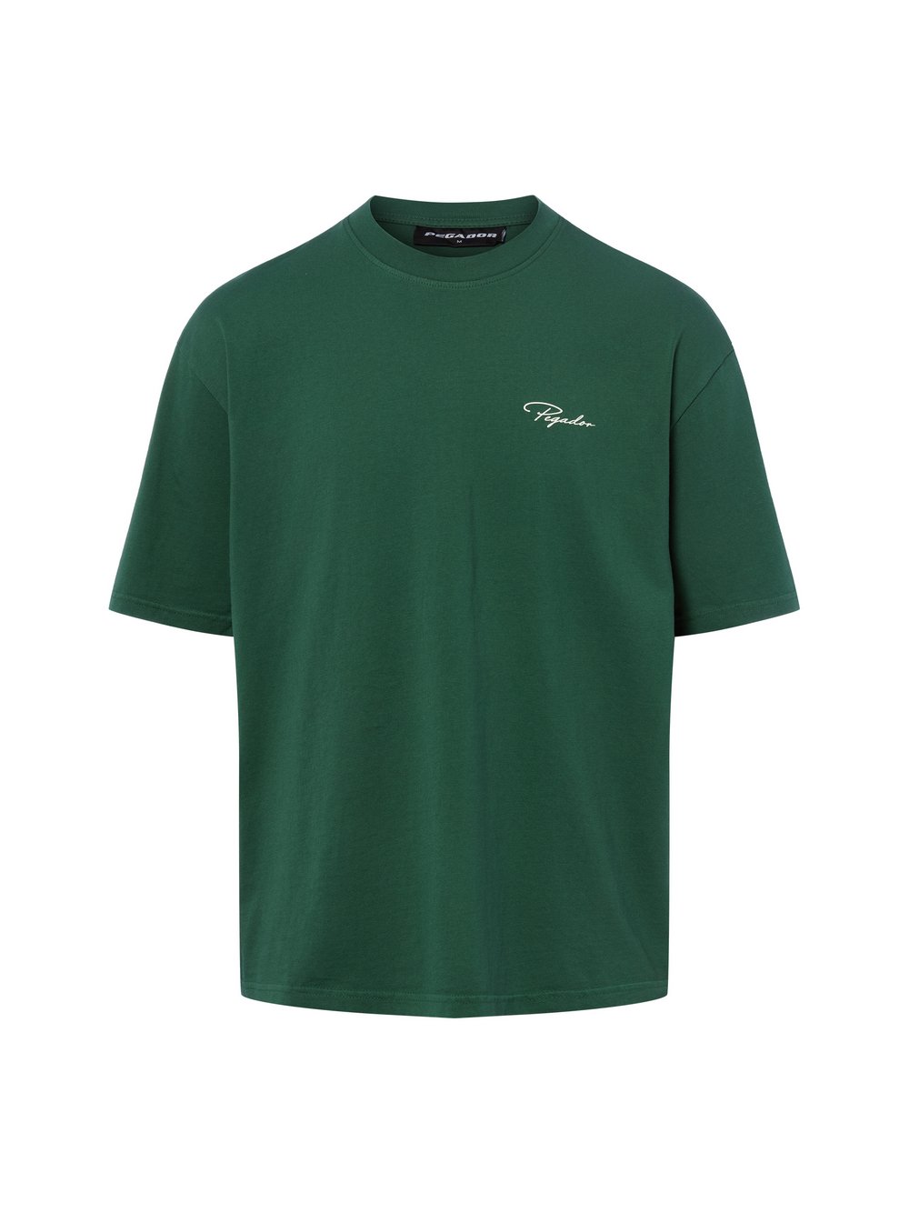 PEGADOR T-Shirt Herren Baumwolle (100%) grün bedruckt, S