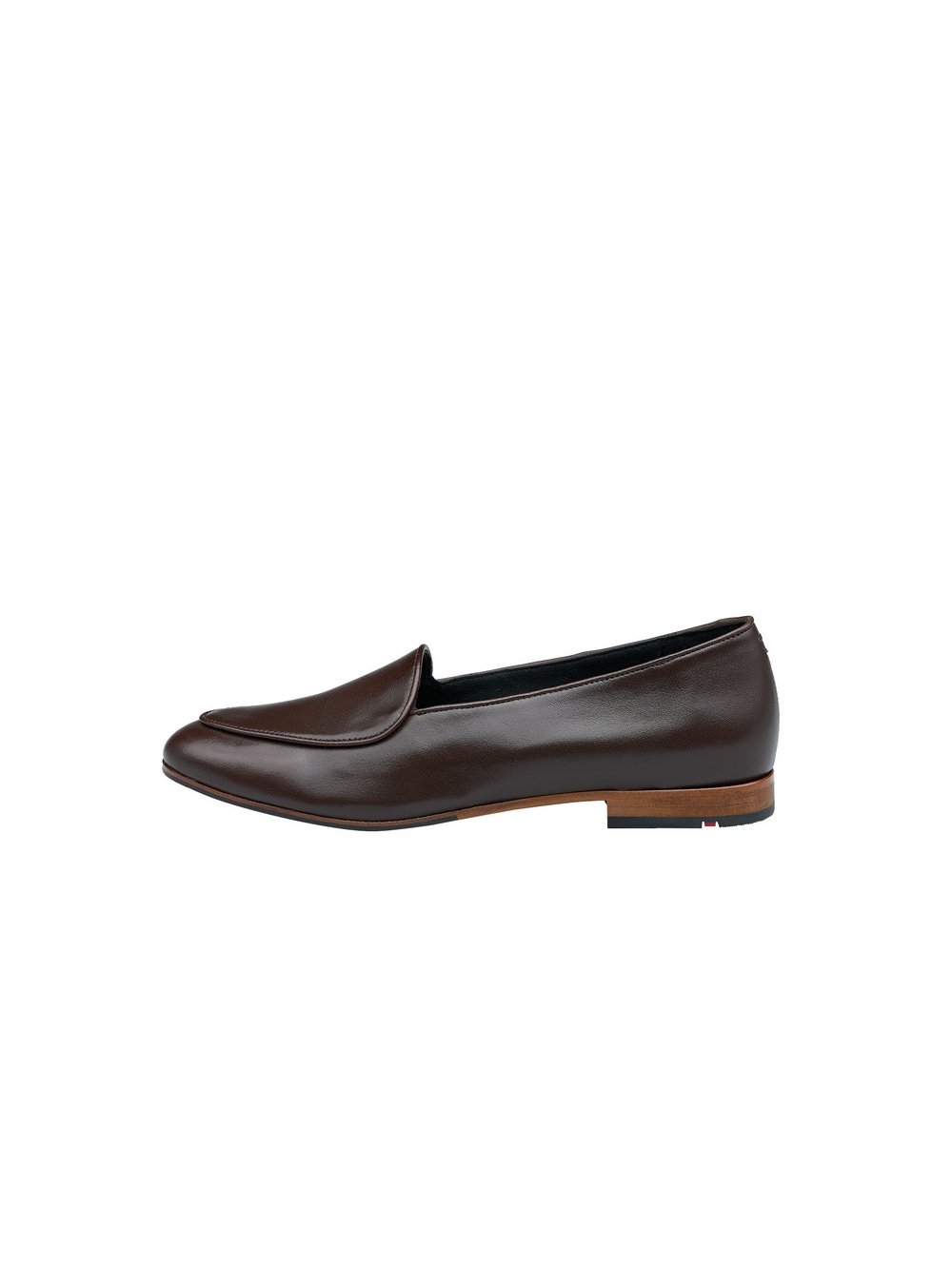 Lloyd Slipper Damen Leder braun gemustert, 4