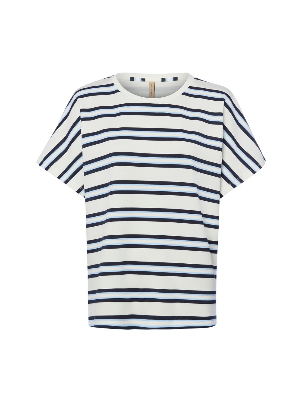 soyaconcept® T-Shirt  Damen Modal blau gestreift, XL