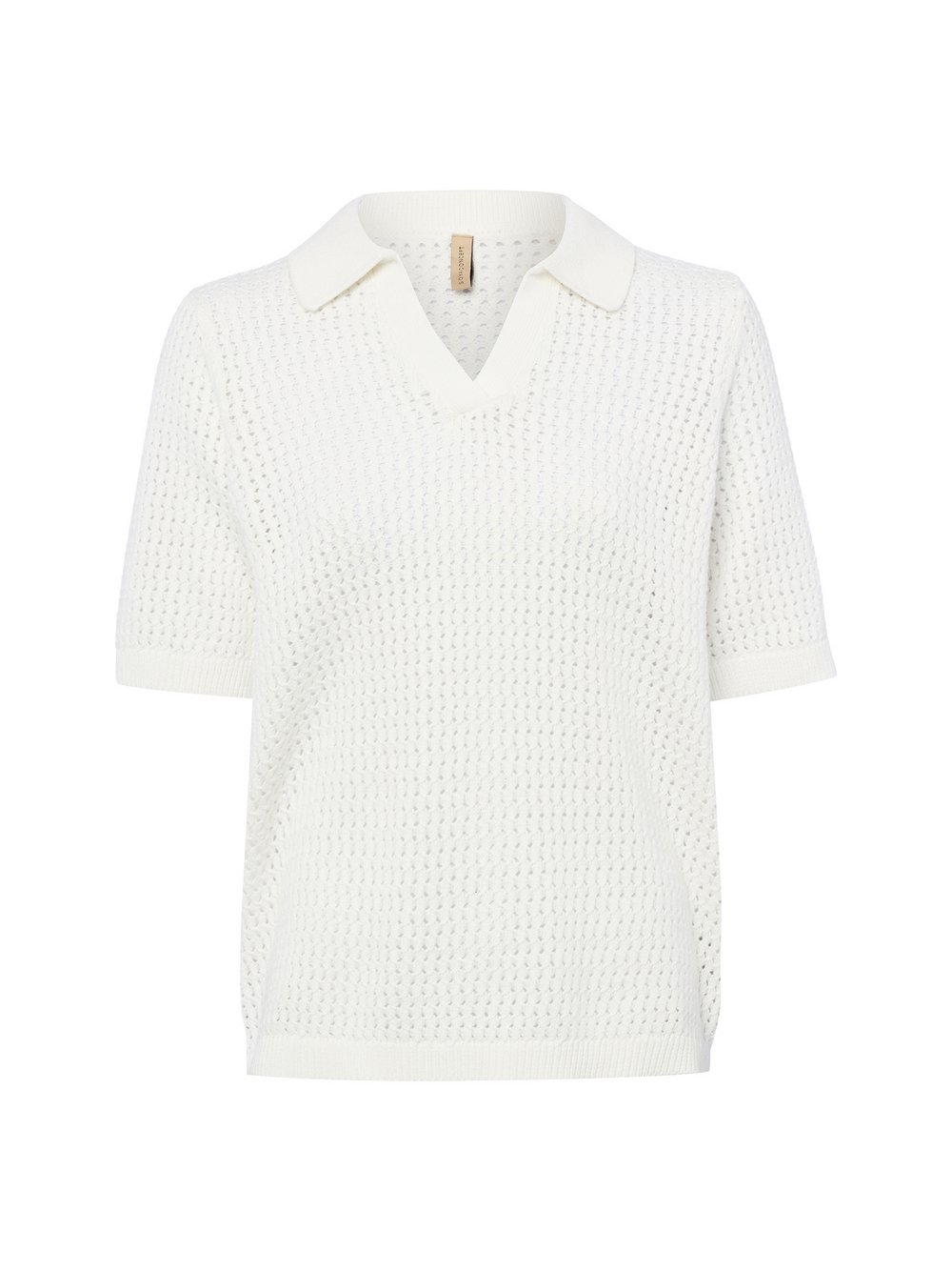soyaconcept® Strickshirt Damen Baumwolle (100%) weiß, L