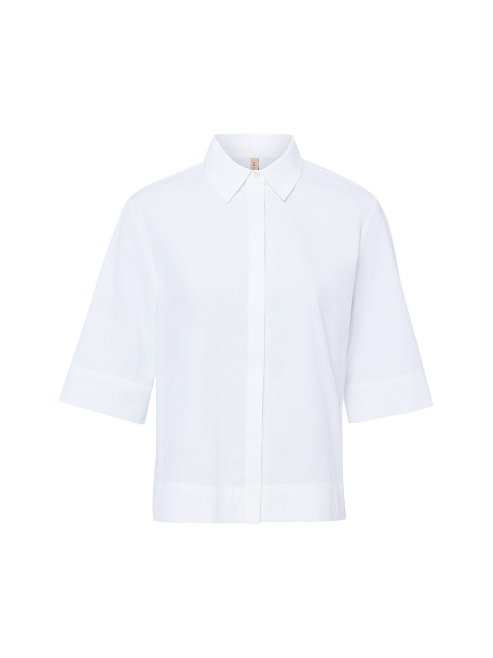 soyaconcept® Hemdbluse Damen Baumwolle weiß, L