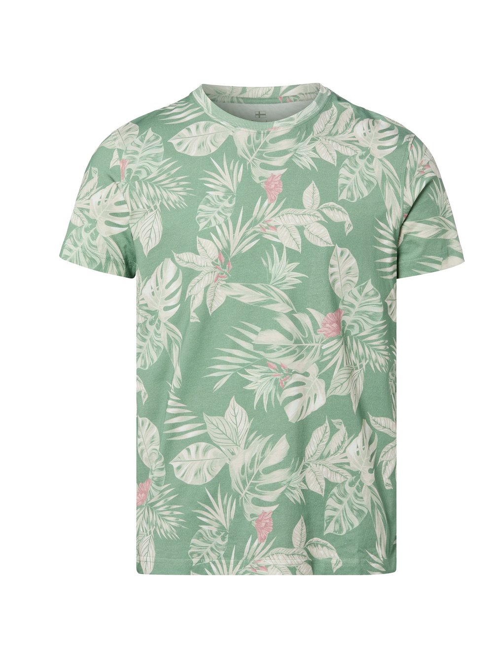 Nils Sundström T-Shirt Herren Baumwolle (100%) grün bedruckt, XXL