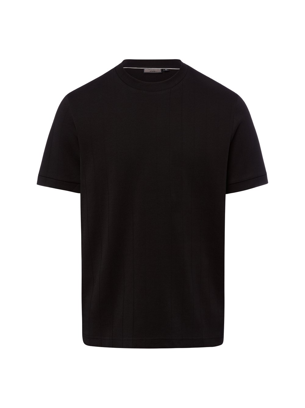 Finshley & Harding T-Shirt Herren Baumwolle schwarz, M