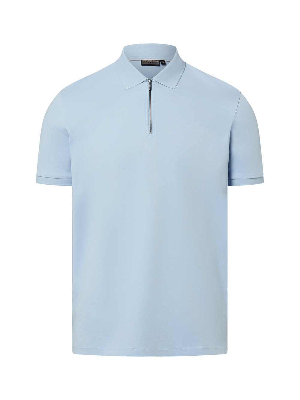 Finshley & Harding Poloshirt Herren Baumwolle (100%) blau, M