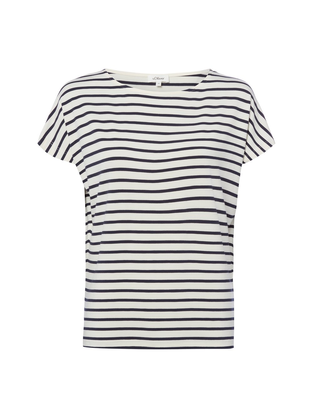 s.Oliver Shirt Damen weiß gestreift, 38