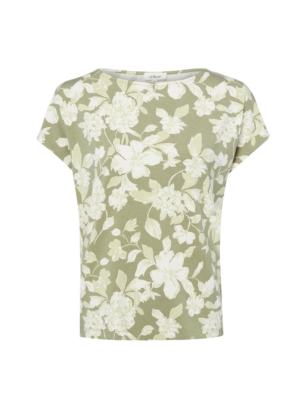 s.Oliver Shirt Damen grün gemustert, 36