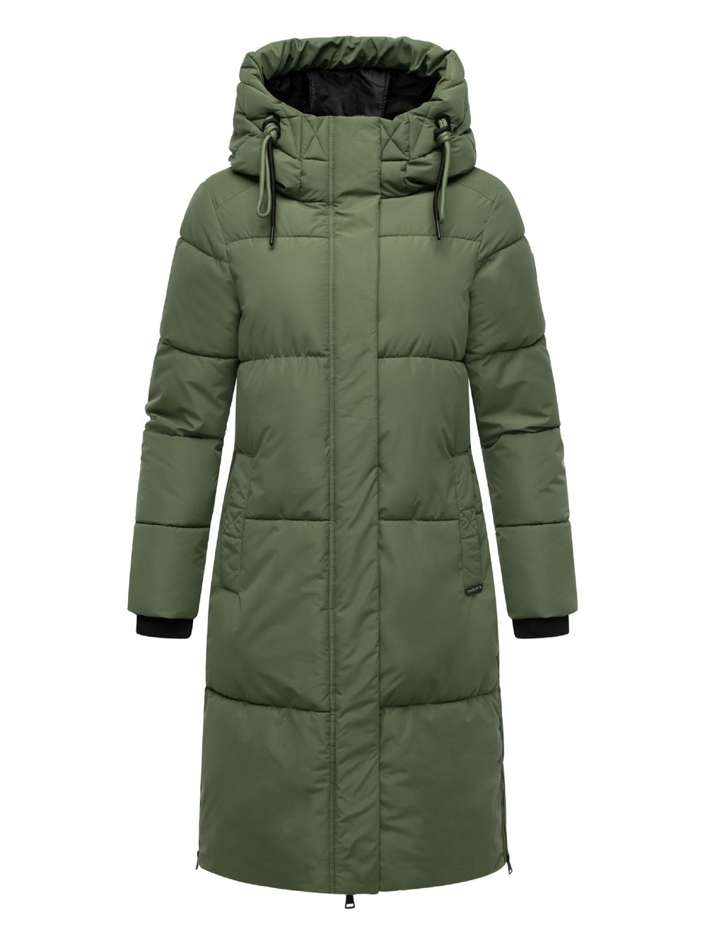 Thumbnail - Marikoo Wintermantel Damen grün, L