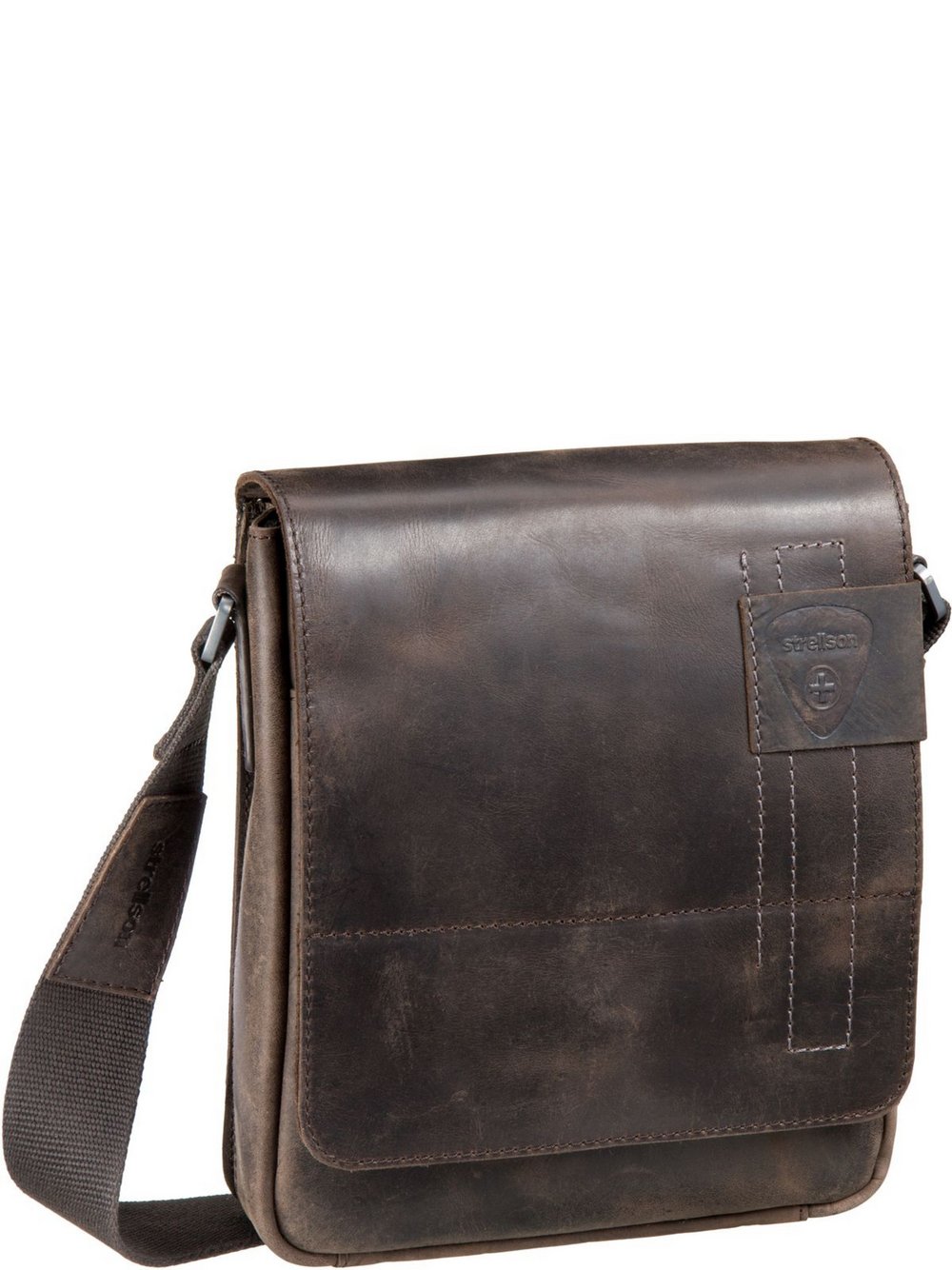 Strellson Umhängetasche Herren Leder braun, ONE SIZE