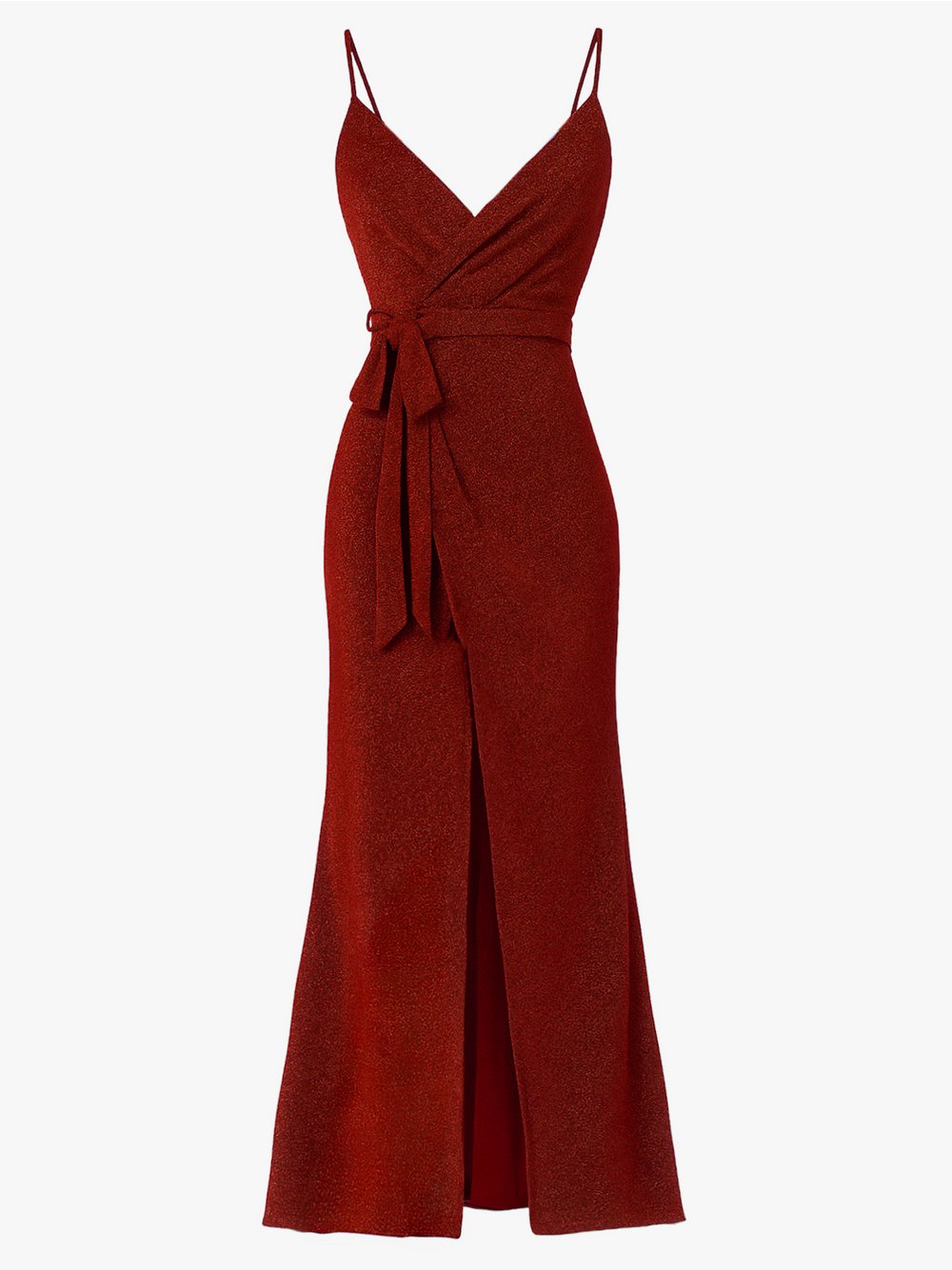Goddiva Maxi-Kleid Damen rot, 34