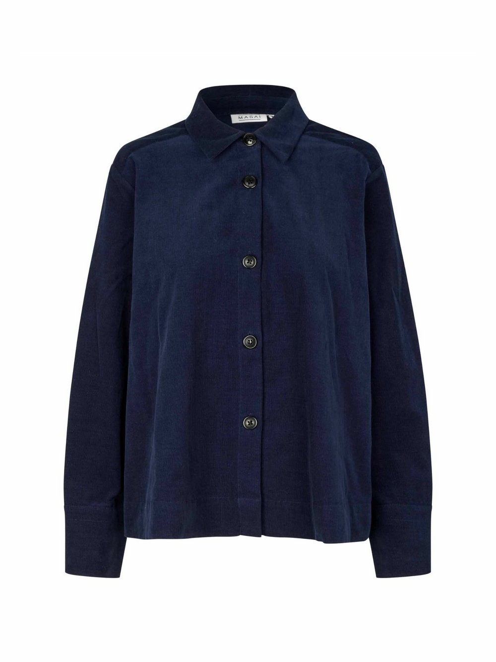 Masai Hemd Damen Baumwolle blau, 40