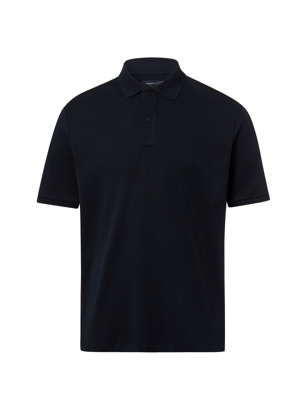 Andrew James Poloshirt Herren Baumwolle blau, S