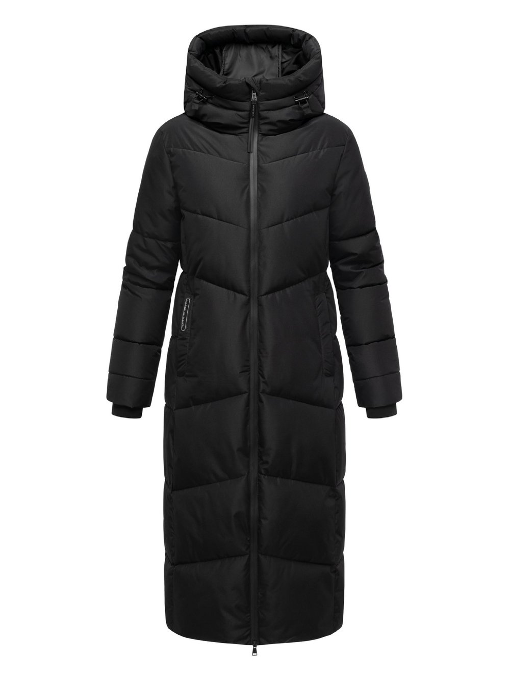 Thumbnail - Marikoo Langmantel Damen schwarz, 5XL