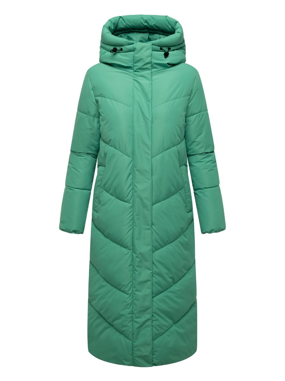 Thumbnail - Marikoo Wintermantel Damen grün, XL