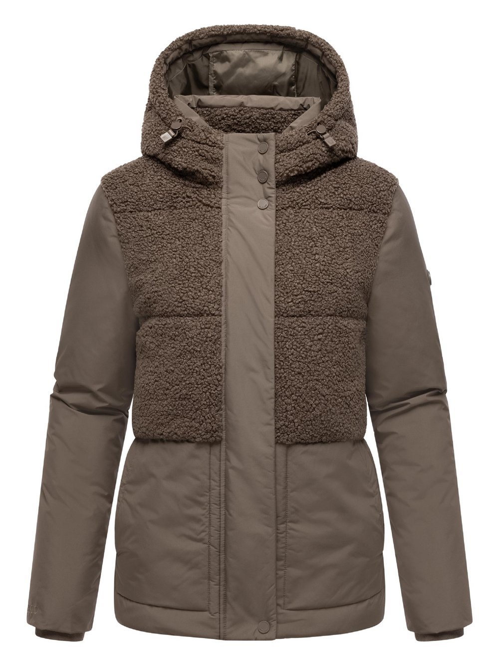 Marikoo Plüschjacke Damen braun, XS