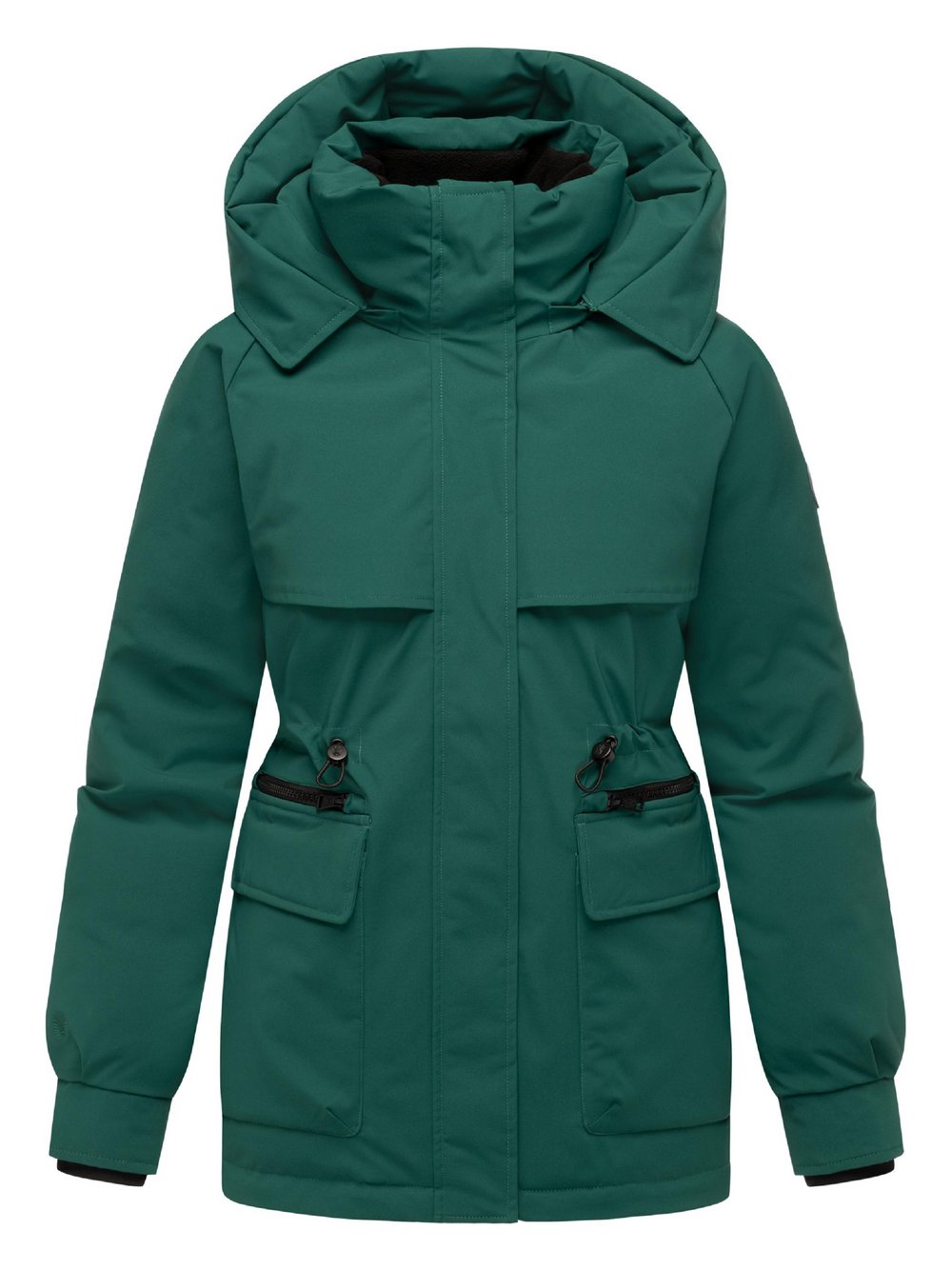 Thumbnail - Marikoo Kurzmantel Damen grün, L