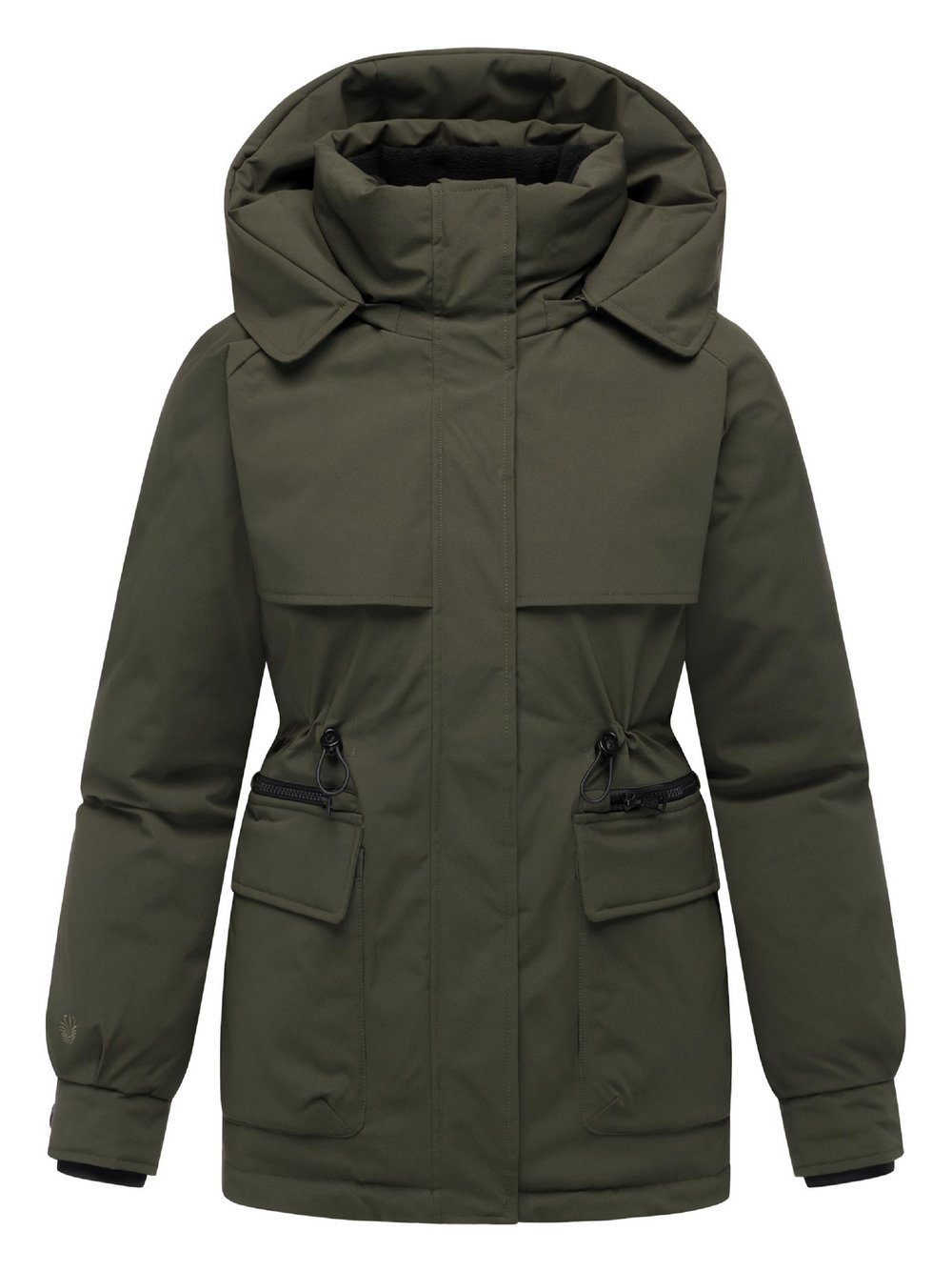 Thumbnail - Marikoo Kurzmantel Damen grün, L